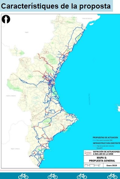 Ms de 2.300 km de nuevas rutas ciclistas vertebrarn la Comunidad Valenciana de forma sostenible